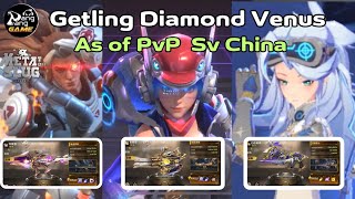 Metal slug Awakening:Getling Diamond Venus as of PvP (Sv China)