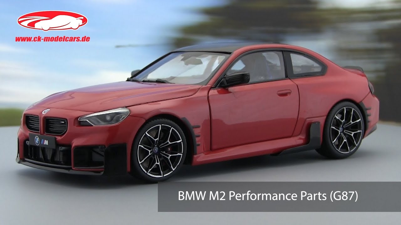 ck-modelcars-video: BMW M2 Performance Parts (G87) Baujahr 2024 Toronto rot 