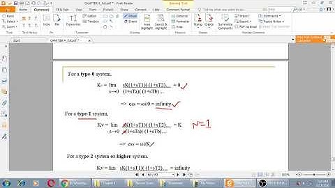 Steady state Error part2