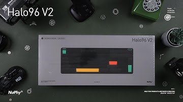 Halo96 V2 QMK/VIA Wireless Mechanical Keyboard Unboxing