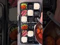 夫と夫の従業員さんの9仕切り弁当🥰お弁当 つくりおき