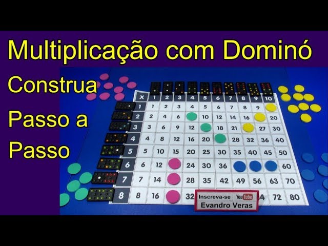 Aprenda TABUADA jogando DOMINÓ - Ep.03 Cantinho da Tabuada 