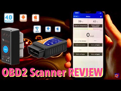 KFZ Fehlersuche mit OBD2 Scanner - WiFi & Bluetooth, iOS & Android - Review Test TrekPow