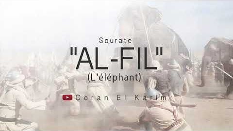 105 - Sourate  AL-fil  سورة الفيل  Saad Ghamidi