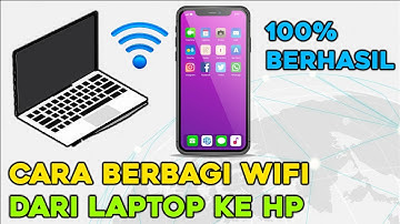 CARA BERBAGI WIFI DARI LAPTOP KE HP TERBARU | Pintu Tutorial