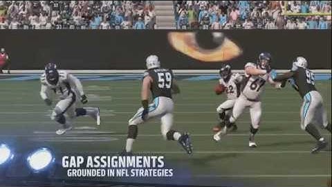 Madden NFL17 -  New Gameplay Clip #5 - Defensive Gap Assignment