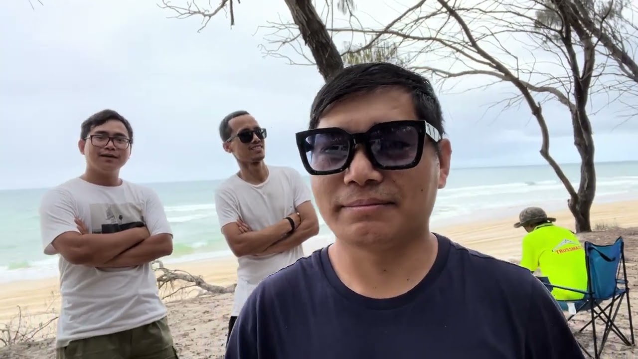 Stradbroke island 🏝️ camping 🏕️ 