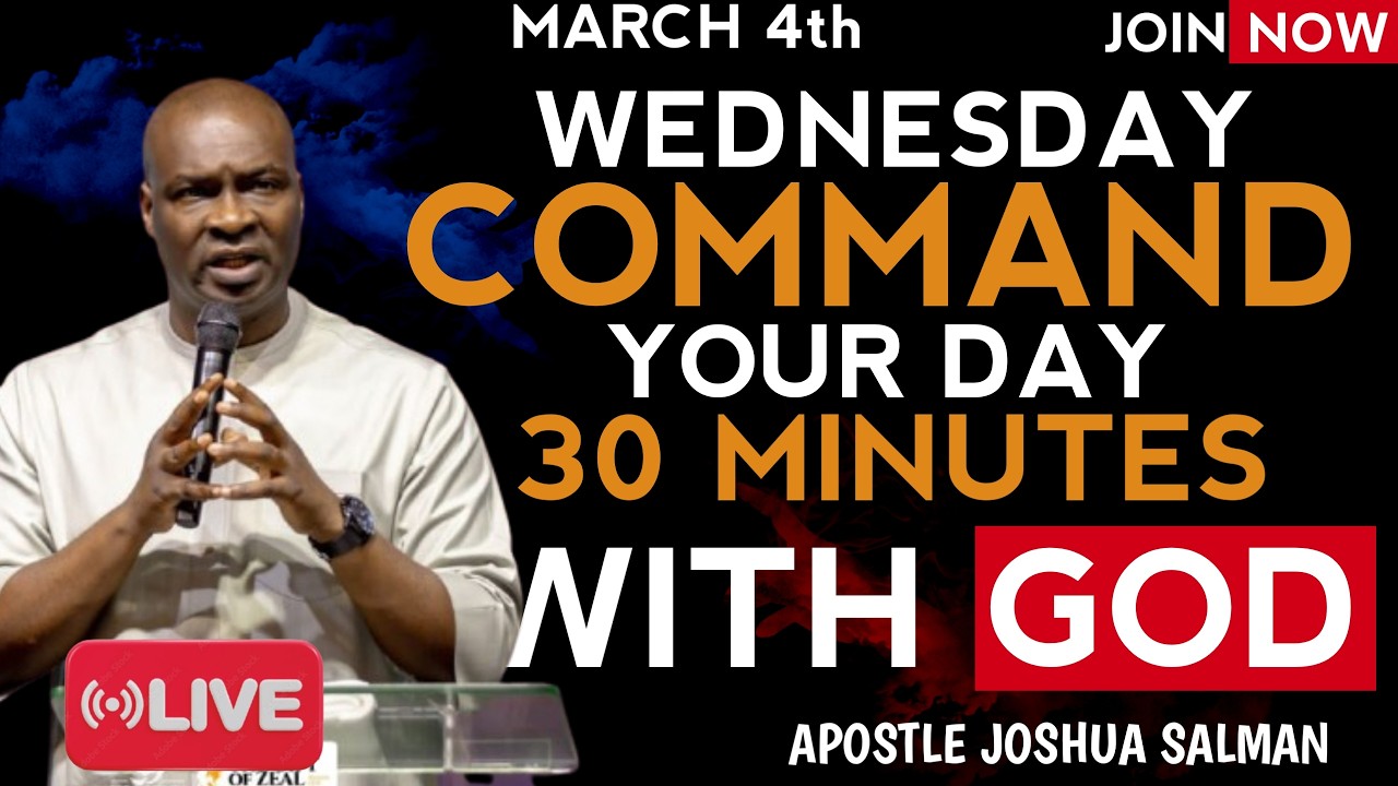 Управляйте своей средой с Богом | Пророческие молитвы 4 марта | Апостол Джошуа Селман