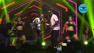 King Promise performs 'Can't Let You Go' with Sarkodie at the Promise Land