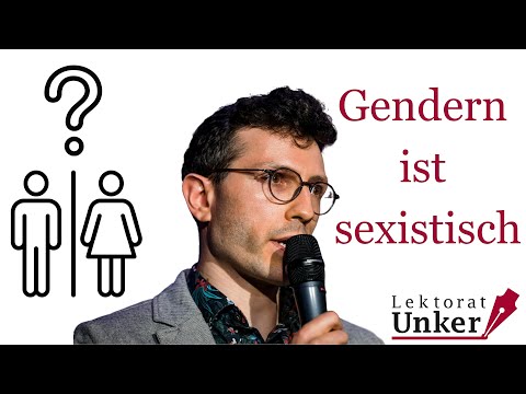 Lektor Evgenij Unker Übers Gendern