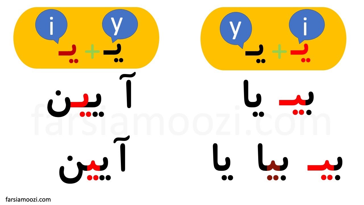 آموزش نشانه «ای مخفی» | فارسی آموزی
