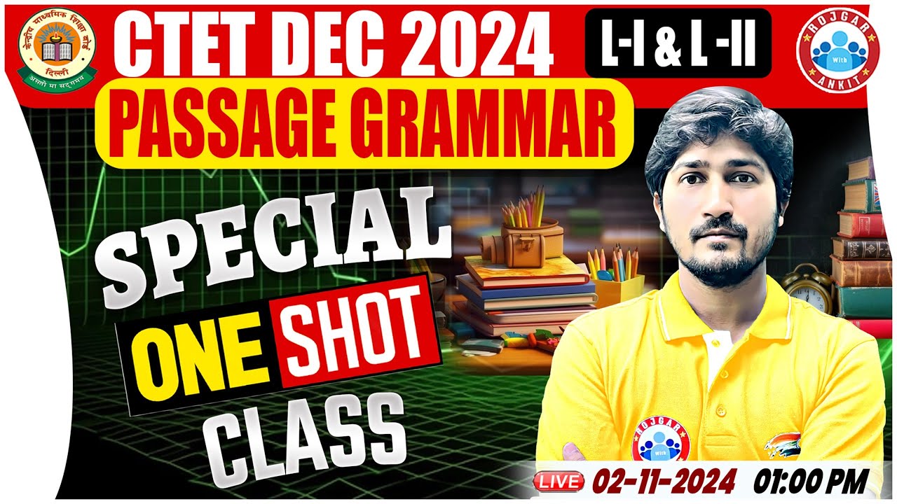 CTET Dec 2024 | CTET English Passage Practice | English Passage for ...