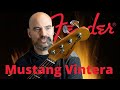 ¿Buscas un tono VINTAGE? Fender Vintera MUSTANG 60s. (🇺🇸ENG🇬🇧 subs)