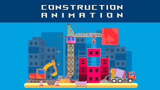 Building Construction Animation - YouTube