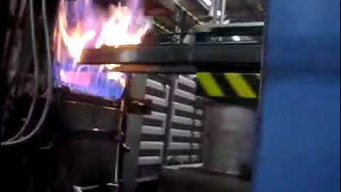 Heat treatment robot ll Robotic arm working ll Furnace work