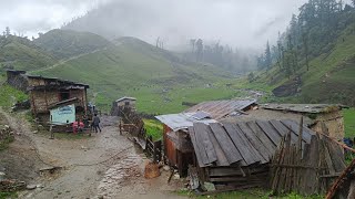 Most Peaceful & Relaxing Nepali Village Life In the Rain | Organic Village Life Nepal | Remote Life