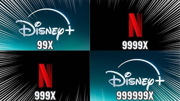 Your Favorite Disney Plus And Netflix Intro Getting 999999X Speed