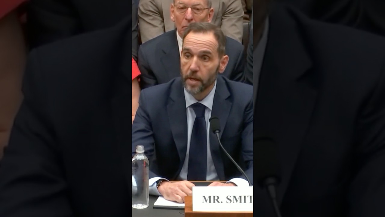 Jack Smith Tells Congress Trump Didn't Want Honest Investigation
