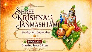 Shri Krishna Janmashtami Celebrations 2026 | Live
