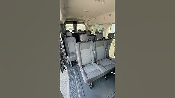 Seating Removal in the 2025 Ford Transit 350 Passenger