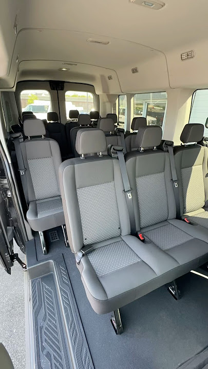 Seating Removal in the 2025 Ford Transit 350 Passenger