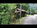 高台の無人集落、広瀬の風景【消滅集落・廃村集落・限界集落】（奈良県天川村広瀬）