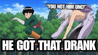 When ROCK LEE got SAUCED and SLUMPED KIMIMARO