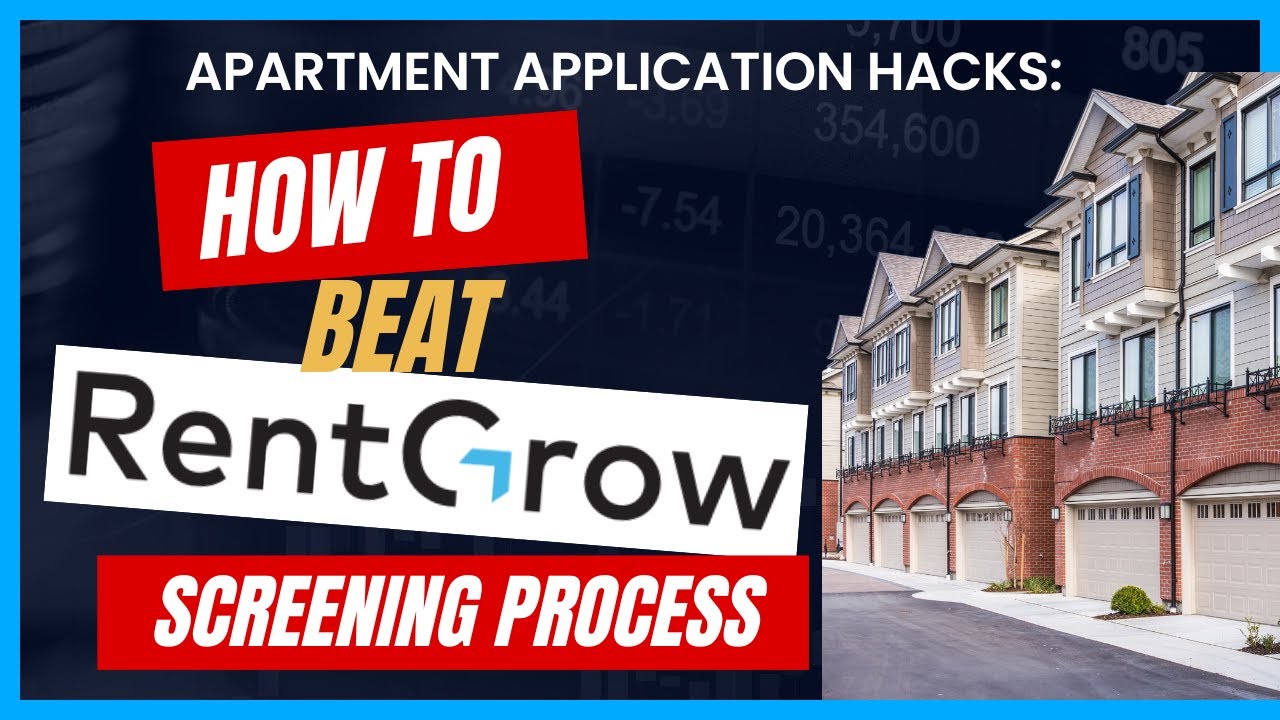 Apartment Application Hacks How to Beat RentGrow YouTube