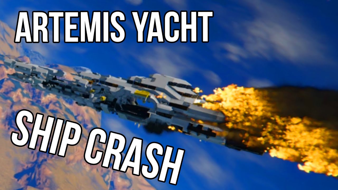 Artemis Yacht Crash | Space Engineers | Season 3 - YouTube