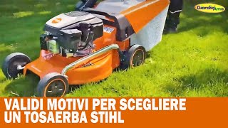 : Vi spiego i validi motivi per scegliere un tosaerba STIHL RM 248 - Euro 429,00