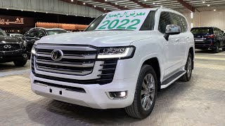 لاند كروزر VXR 2022 الشكل الجديد كليًا توين توربو وصل للسعودية | السعر؟