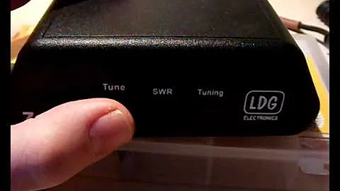 The LDG Z100 Autotuner functions and tuning