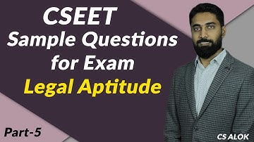 CSEET Sample Questions for Exam - Legal Aptitude  : Part - 5