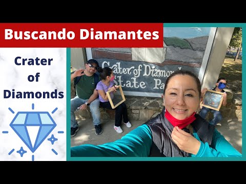 Video: ¿En el parque estatal del cráter de los diamantes?