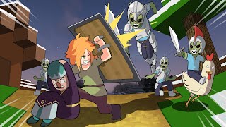 Save The Village - Alex and Steve Life | Minecraft Anime
