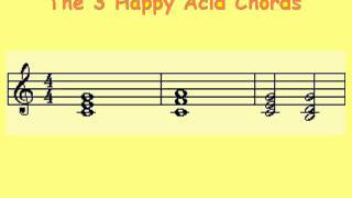 the three happy acid chords (a very simple electronic song)