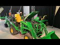 Tracteur utilitaire compact 1025r de john deere