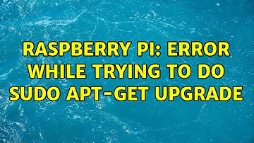 Raspberry Pi: Error while trying to do sudo apt-get upgrade