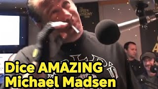 Dices Michael Madsen Impression Cracks Up Milla Jovovich Opie And Anthony
