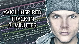 HOW TO MAKE "AVICII" STYLE MUSIC IN 3 MINUTES [FL STUDIO] chords