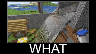 Minecraft realistic wait what meme, Lava, Water, Slime #486