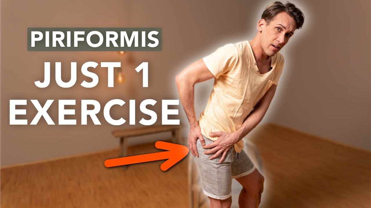 Sciatica Pain Relief For Piriformis Syndrome - Stretches and