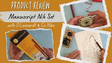 Product Review Manuscript Drawing and Mapping Dip Pen Set Leonardt Nibs Hobbycraft