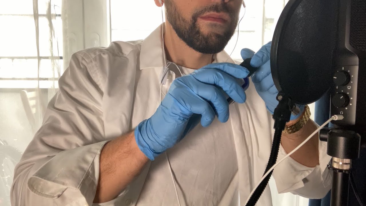 SZKOLNY LEKARZ MA Z CIEBIE BEKĘ | BADANIE LEKARSKIE roleplay * gum chewing | ASMR po polsku