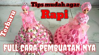 tutorial barbie candy mudah || how to make Barbie candy