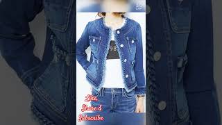 Winter Special Denim Jackets Collection 2025, New Trendy Embroidered Denim Jacket Design Ideas,
