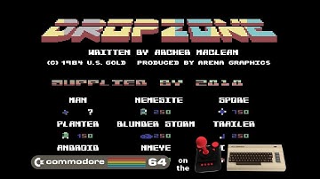 Commodore 64 Games - Dropzone