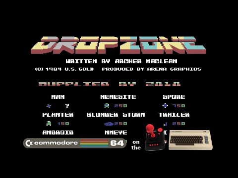 Commodore 64 Games - Dropzone