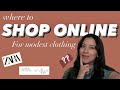 Shopping online, modest clothing, websites + tips !