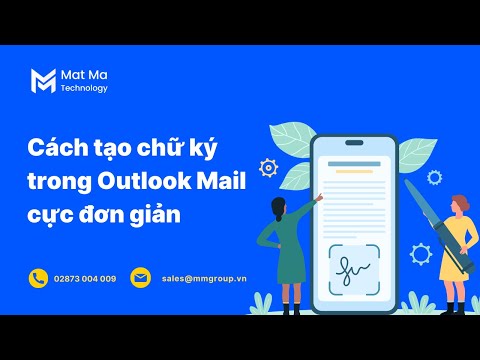 Video: Cách thêm chữ ký vào Yahoo Mail: 15 bước